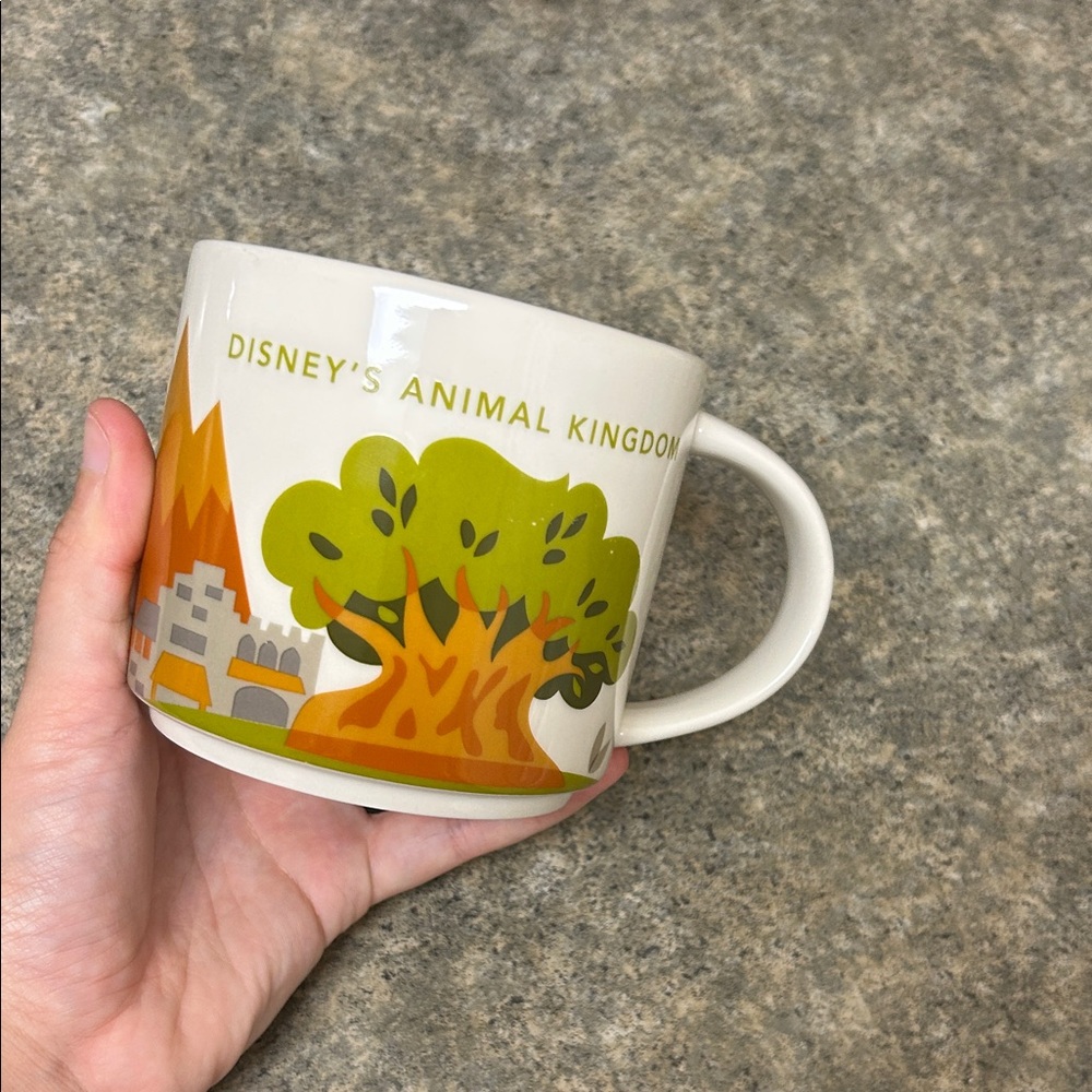 Disney Animal Kingdom Starbucks mug